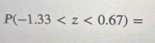 P(-1.33