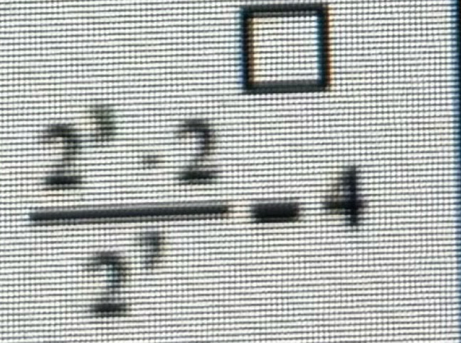  (2+2)/2-2 2^(3)e^(□)