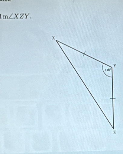 1m∠ XZY.