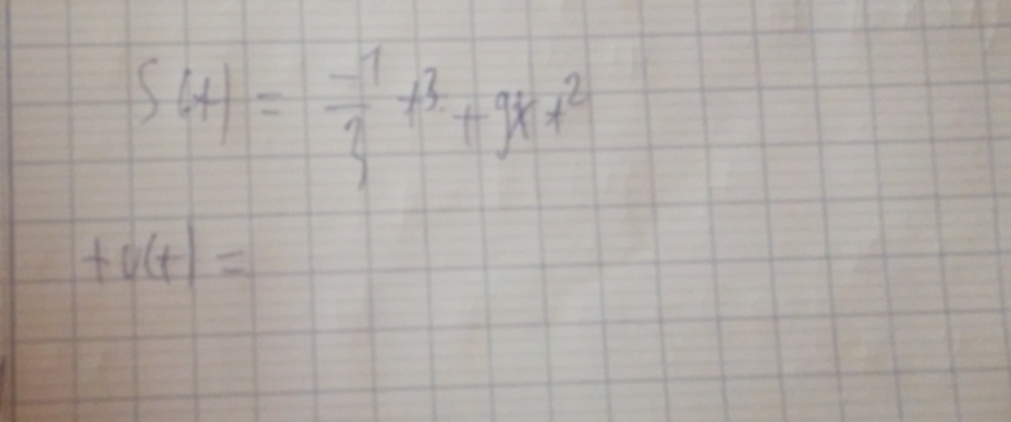 S64|= (-1)/3 t^3+9kt^2
to(t)=