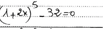 (1+2x)^5-32=0