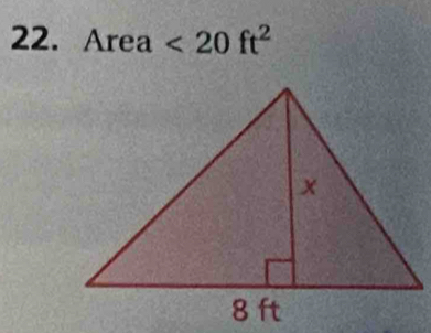 Area<20ft^2