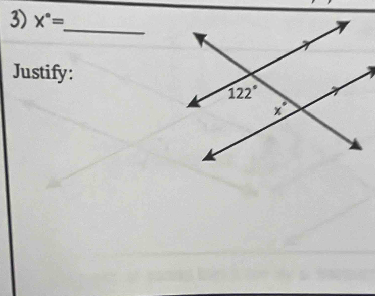 X°=
_
Justify: