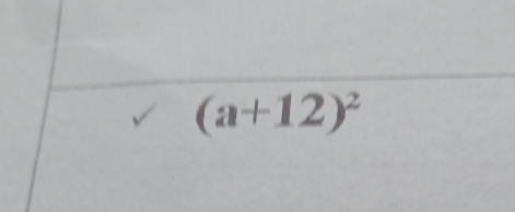 (a+12)^2