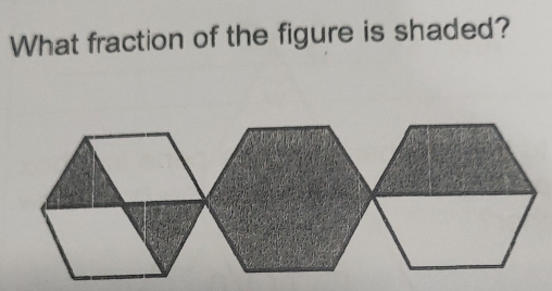 What fraction of the figure is shaded?