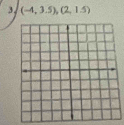 3, (-4,3.5),(2,1.5)