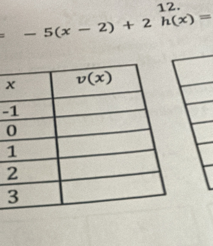 -5(x-2)+2h(x)=
-