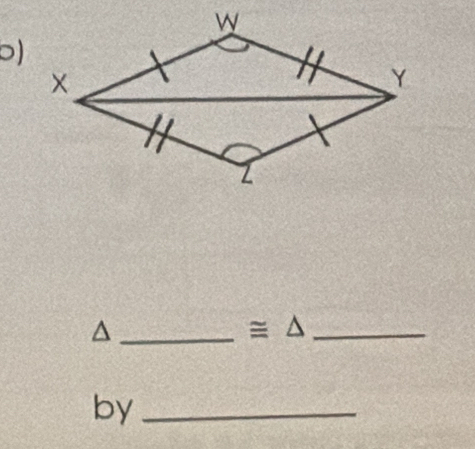 cong △ _ 
by_