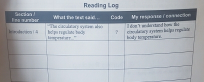 Reading Log