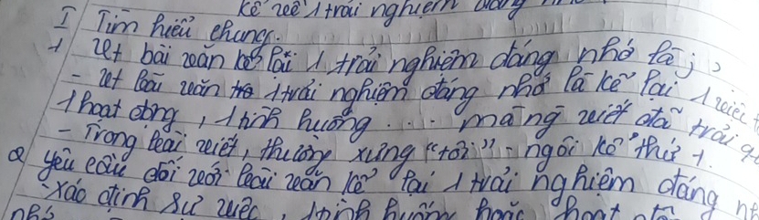 ke zee' I trai nghern dang i 
I Tim hiei chang. 
let bài zǎn Bāi trāi nghiem dāng nhó tēj) 
ie let Qā zǎn twái nghiān dāng nhà Pākē Pāi iii 
thoat eong, thās huóngmang wie d trài q 
-irong tear aeief, thulǒng xiāng (o,ngái hé thù1 
Q yeu eai déi zói lai reán lè tái I tài nghiem dáng n 
"Yao dting 8u wec, Ming Buao hare haattoi 
nBs