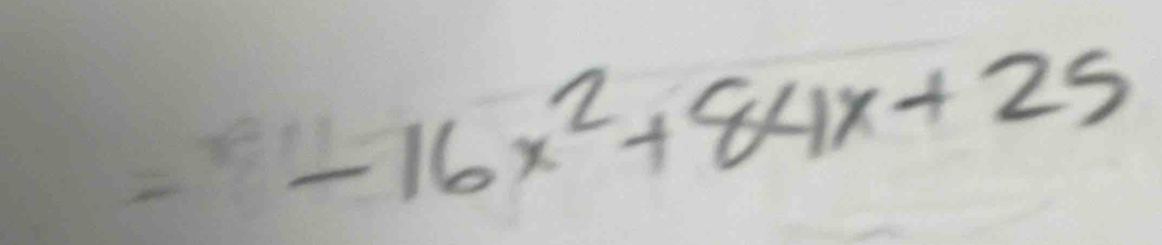 -16x^2+84x+25