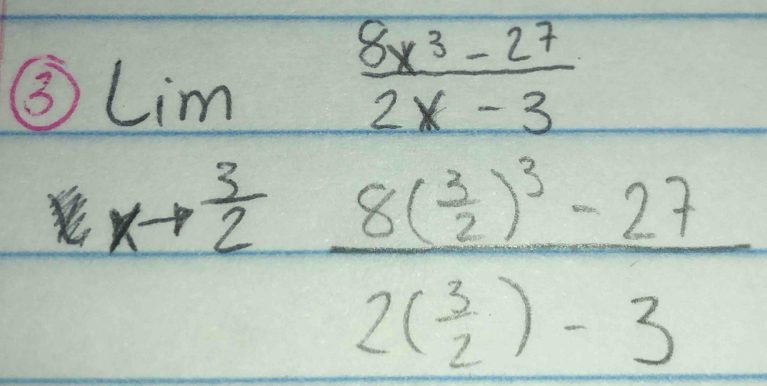 lim _xto  3/2 frac  (5x^2-12)/2x^2-3 frac 523)^2-272( 3/2 )-3