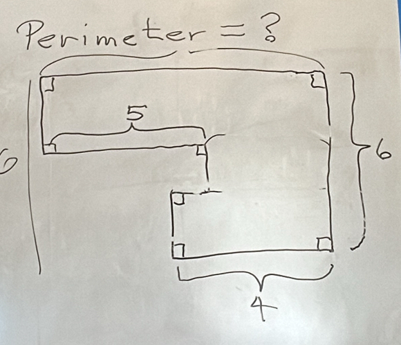 Perimeter= 3
o
6