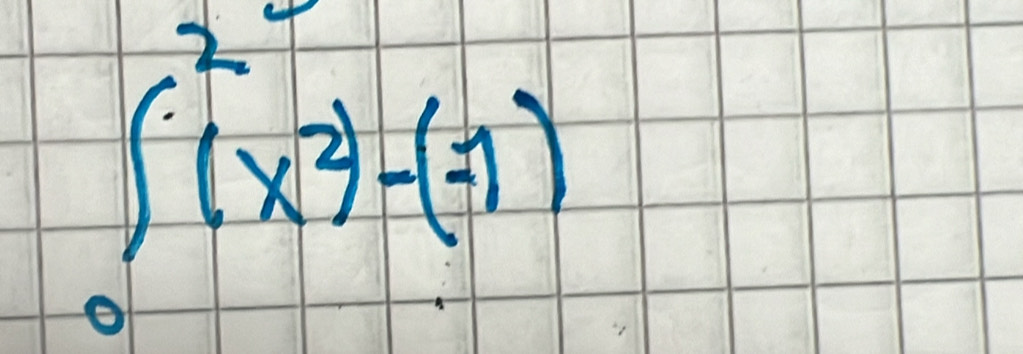 ∈tlimits _0^(2(x^2))-(-1)