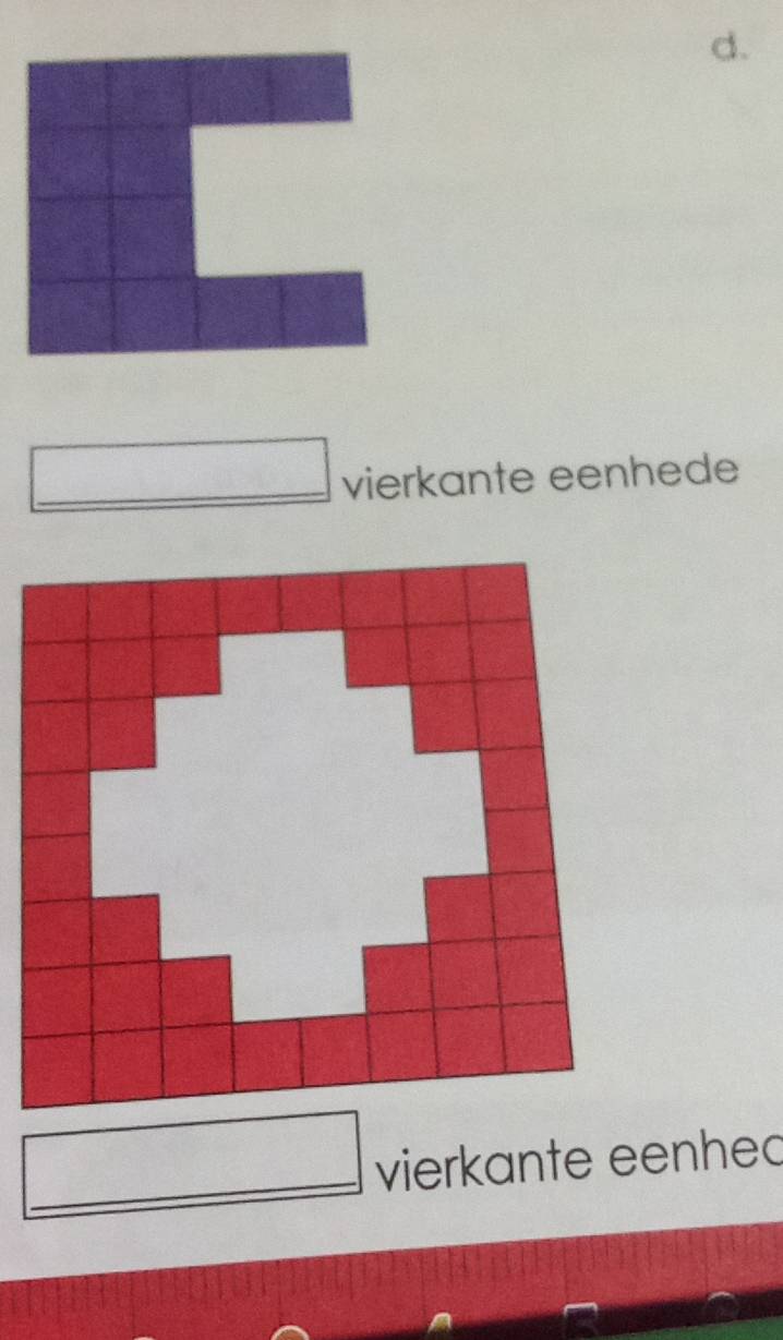 d.
_vierkante eenhede
_
vierkante eenhed