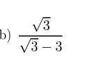  sqrt(3)/sqrt(3)-3 