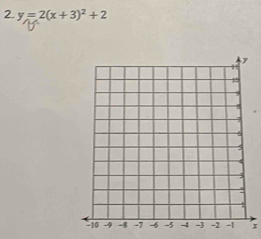 y=2(x+3)^2+2
x