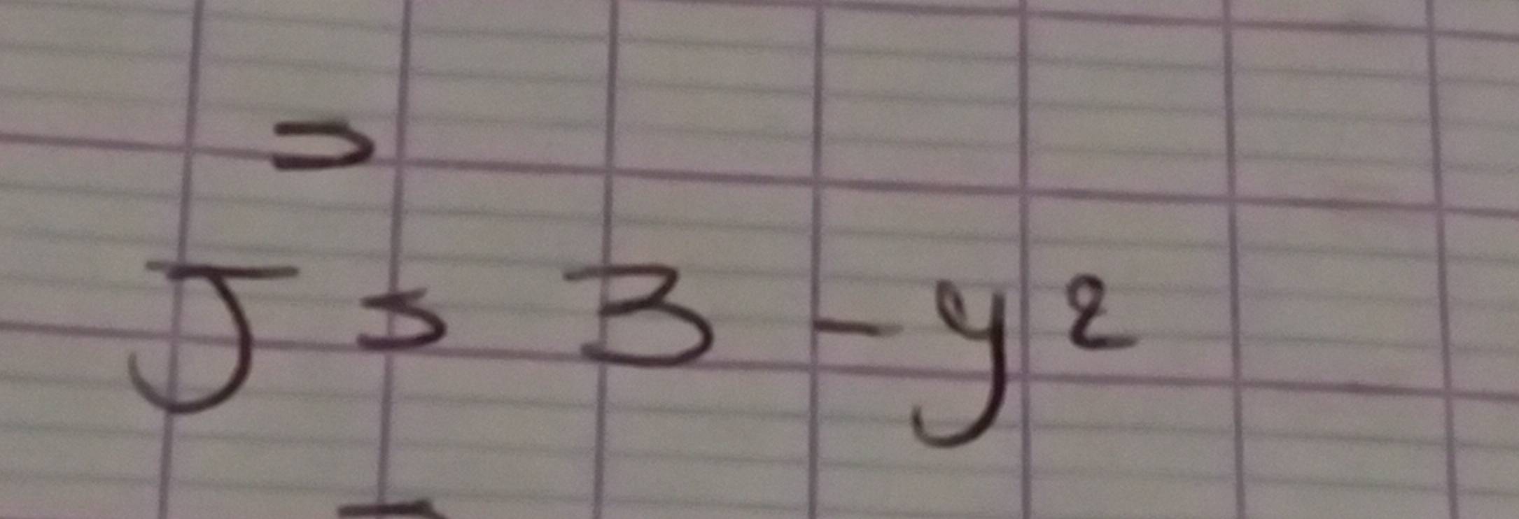 J=3-y^2