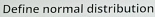 Define normal distribution