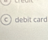 cdebit card