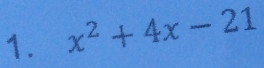 x^2+4x-21