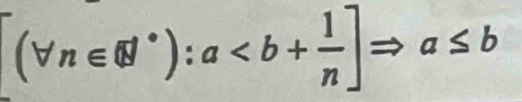 [(forall n∈ N^*):a