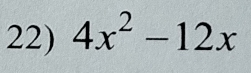 4x^2-12x