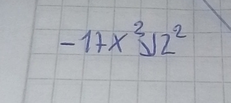 17x^2J2^2