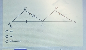 555
SAS
Not congruent