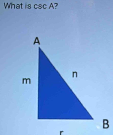 What is csc A 2