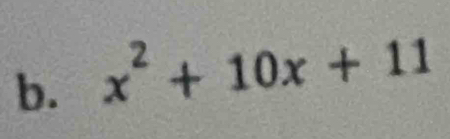 x^2+10x+11