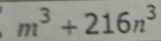 m^3+216n^3