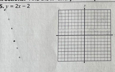 y=2x-2