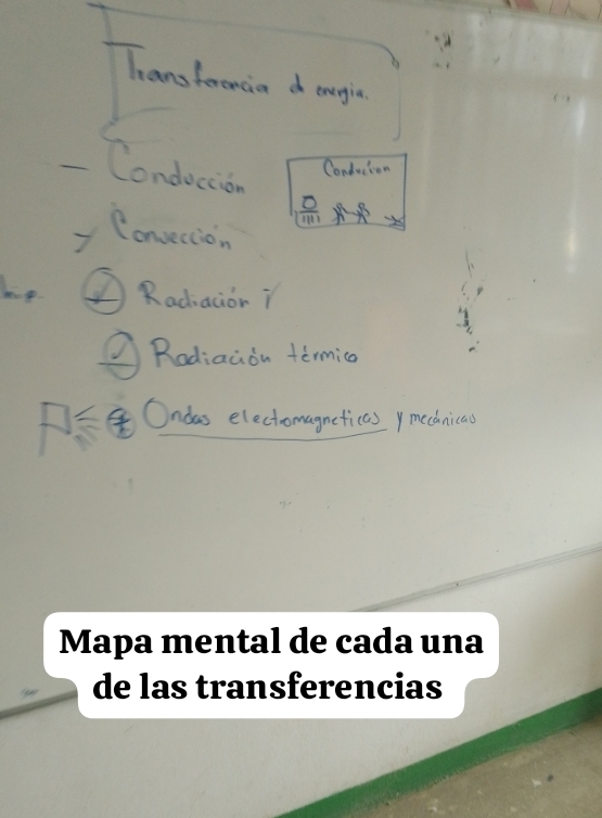 Mapa mental de cada una 
de las transferencias