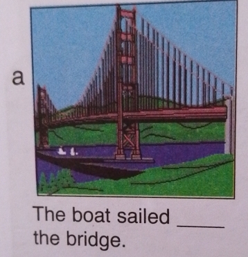 the bridge.