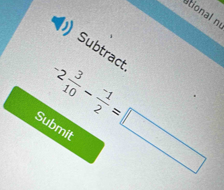 ational n
Subtract
Submit