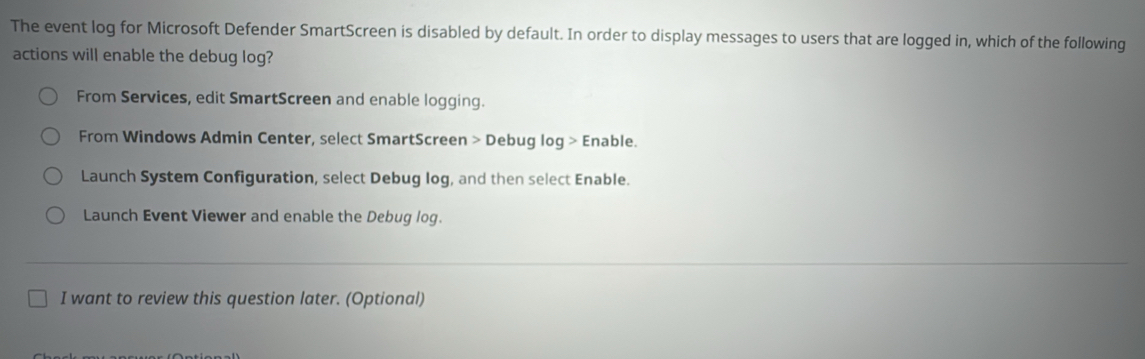 Solved: The event log for Microsoft Defender SmartScreen is disabled by ...