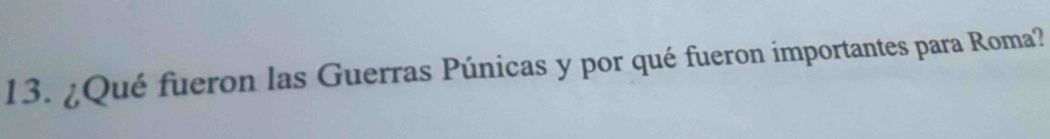 ¿Qué fueron las Guerras Púnicas y por qué fueron importantes para Roma?