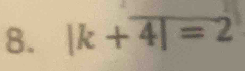 |k+overline 4|=2