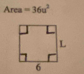 Area =36u^2