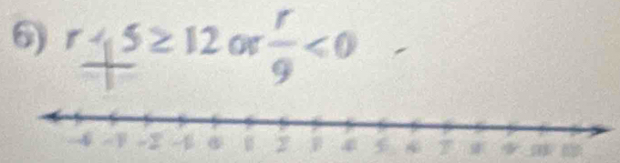 r· 5≥ 12 a  r/9 <0</tex>