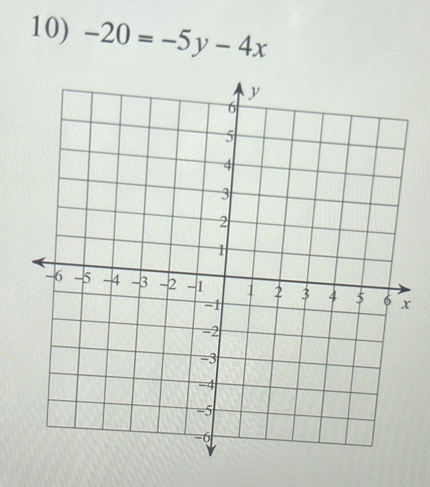 -20=-5y-4x