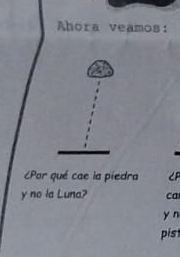 Ahora veamos: 
Por qué cae la piedra CF 
y no la Luna? ca 
y n 
pis