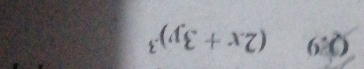 9 (2x+3y)^3