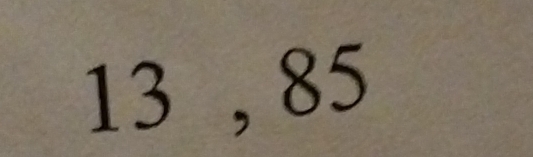 P' (3,-2) (8,-1°,6)
,85