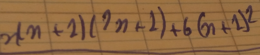 n(n+2)(9n+1)+6(n+1)^2