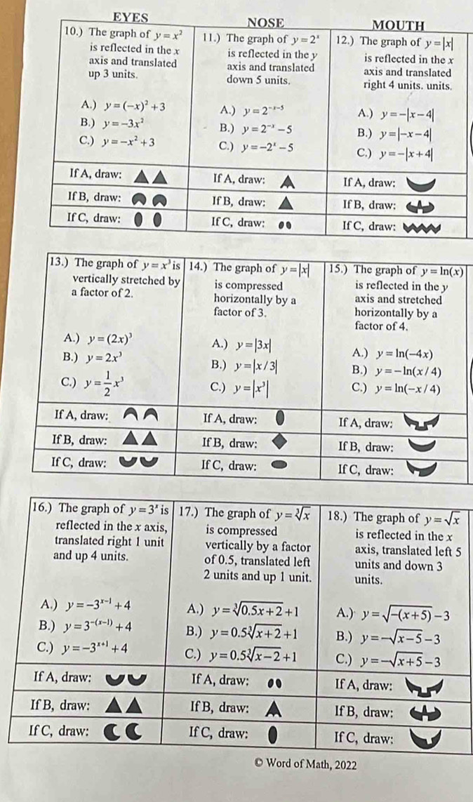 Word of Math, 2022