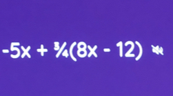 -5x+^/4(8x-12)