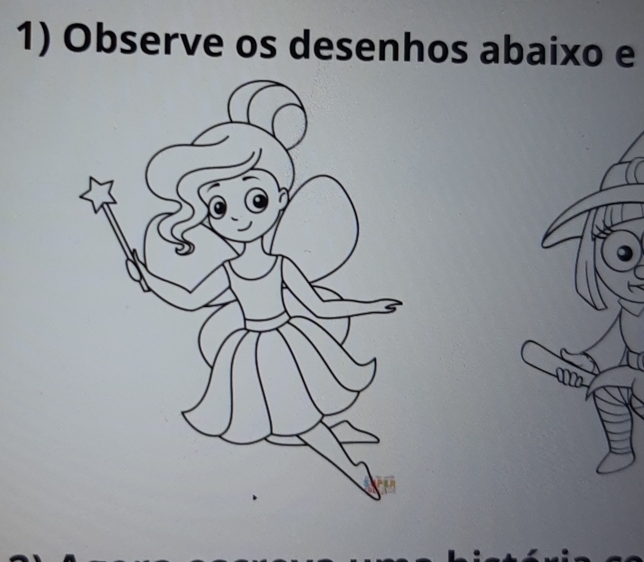 Observe os desenhos abaixo e