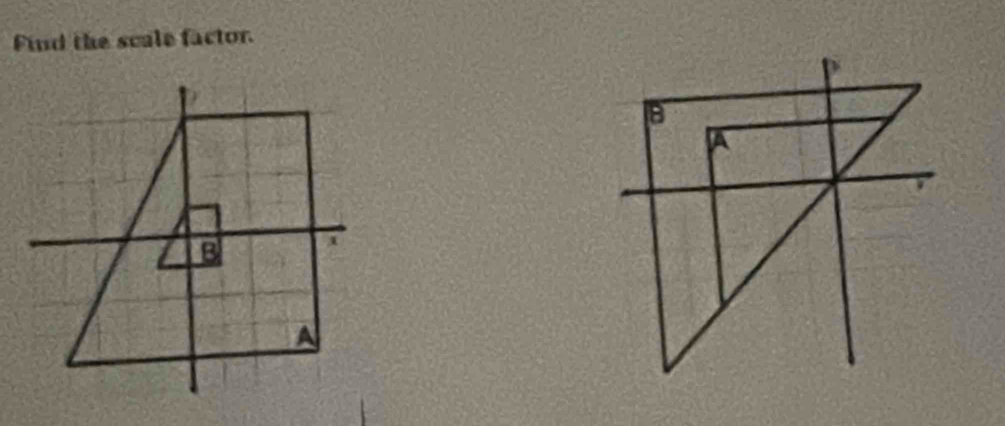 Find the scale factor.